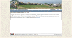 Desktop Screenshot of legacyridgehoa.com
